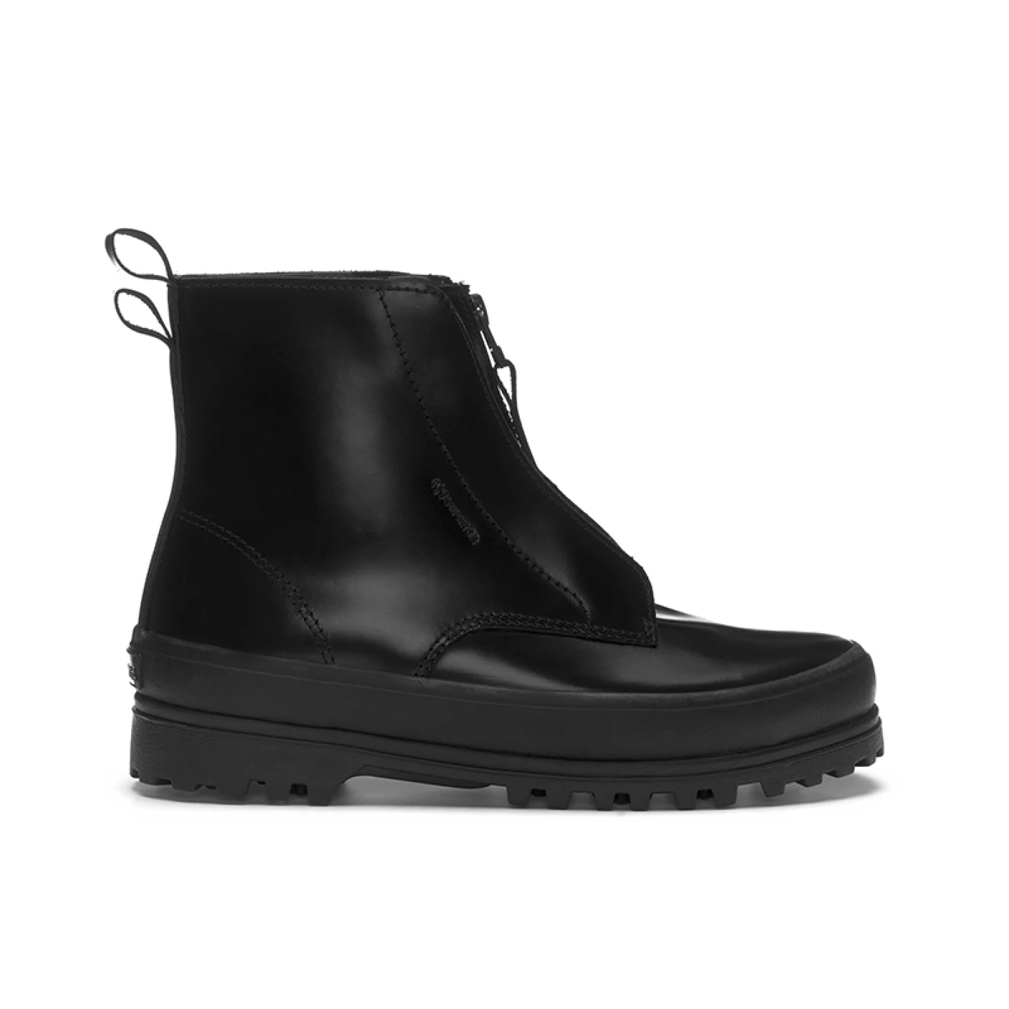 Botas Superga 3342 Alpina Zip Box Negro Inbox