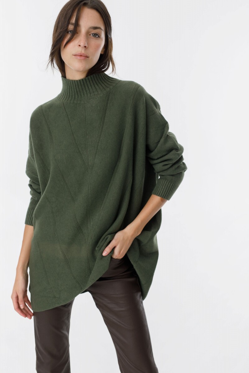 Sweater Luna Verde Militar