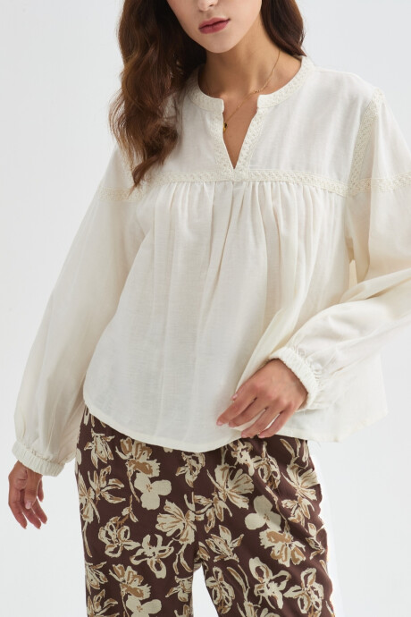 Blusa Xirla Marfil / Off White