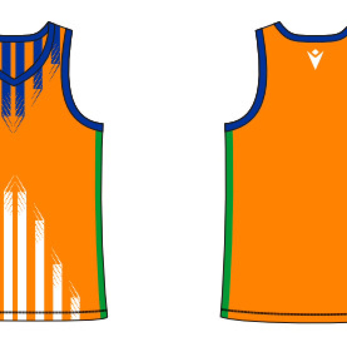 Musculosa Enfoque Basquet Masculino Naranja Musculosa Enfoque Basquet Masculino Naranja