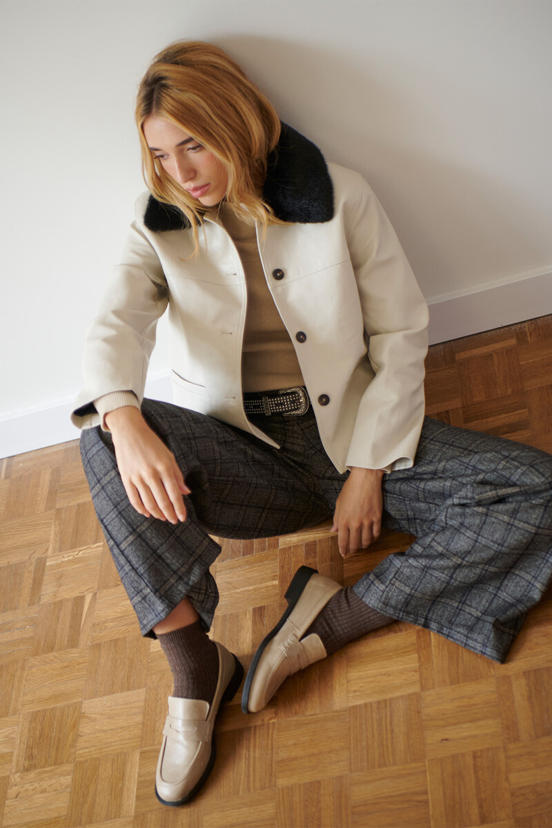 CHAQUETA MOSCU NATURAL