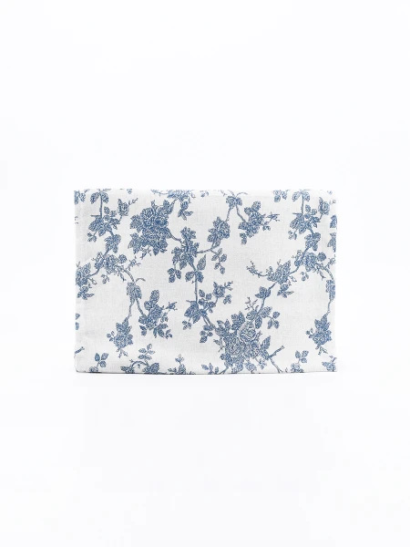SENDERO POLIESTER FLORAL 33X180CM (12) AZUL