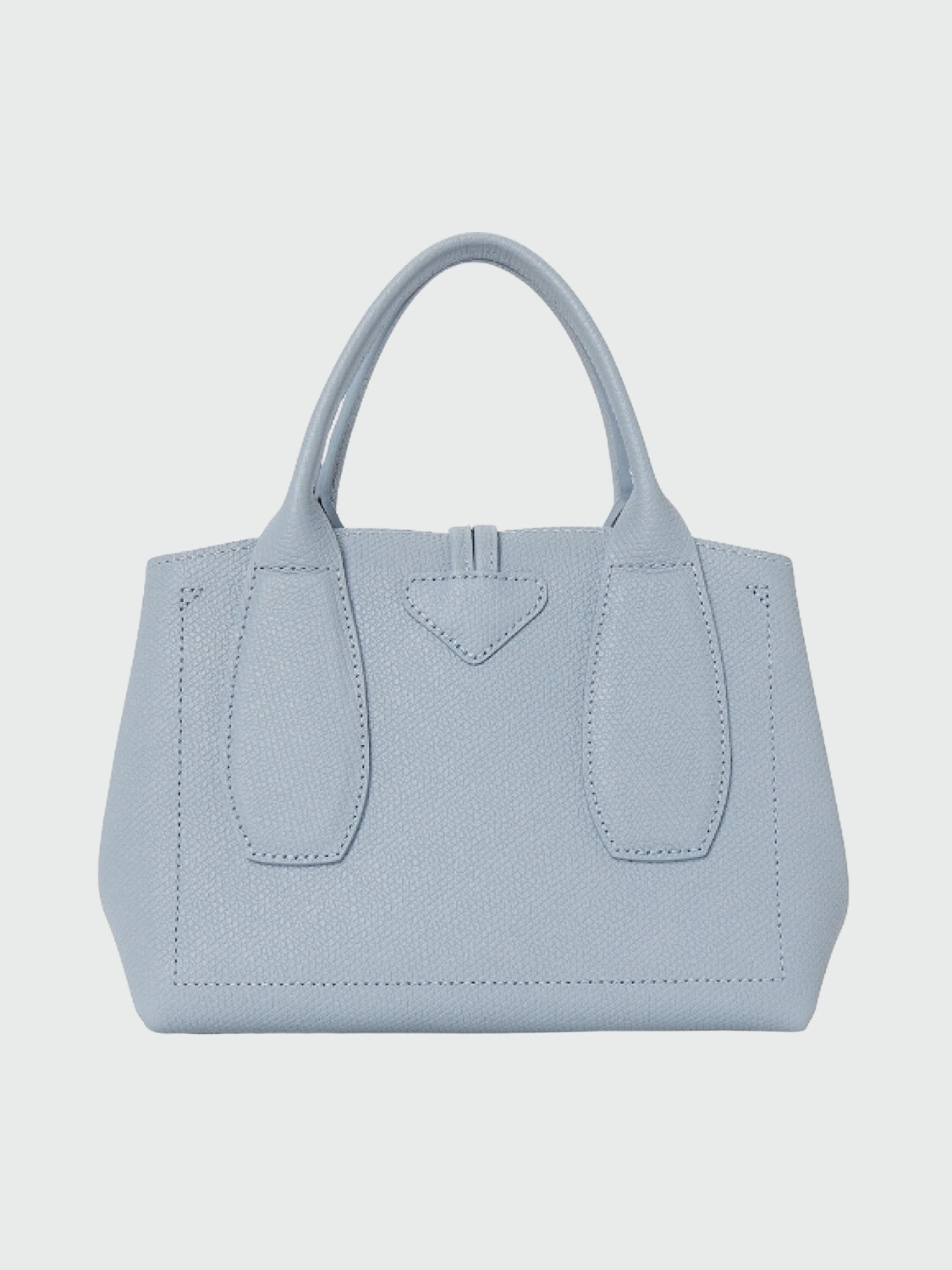 Cartera Longchamp de cuero peque a ROSEAU Celeste Fifth Av