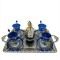 Set de té para cuatro personas VIP Azul