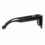Lentes De Sol Bambu E Madeira Cuadrado - Unisex Negro/Negro