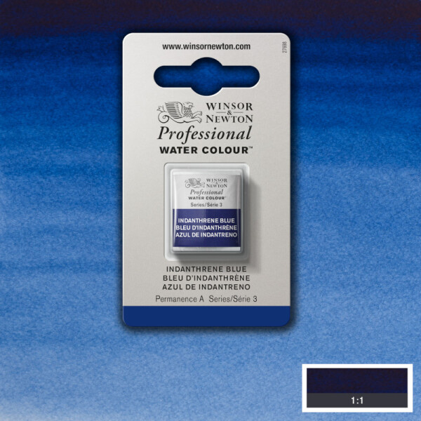 Acuarela profesiona Half Pan - Winsor & Newton Tonos Azules
