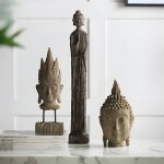 CABEZA DE BUDA 11.5x11x22.5CM CABEZA DE BUDA 11.5x11x22.5CM