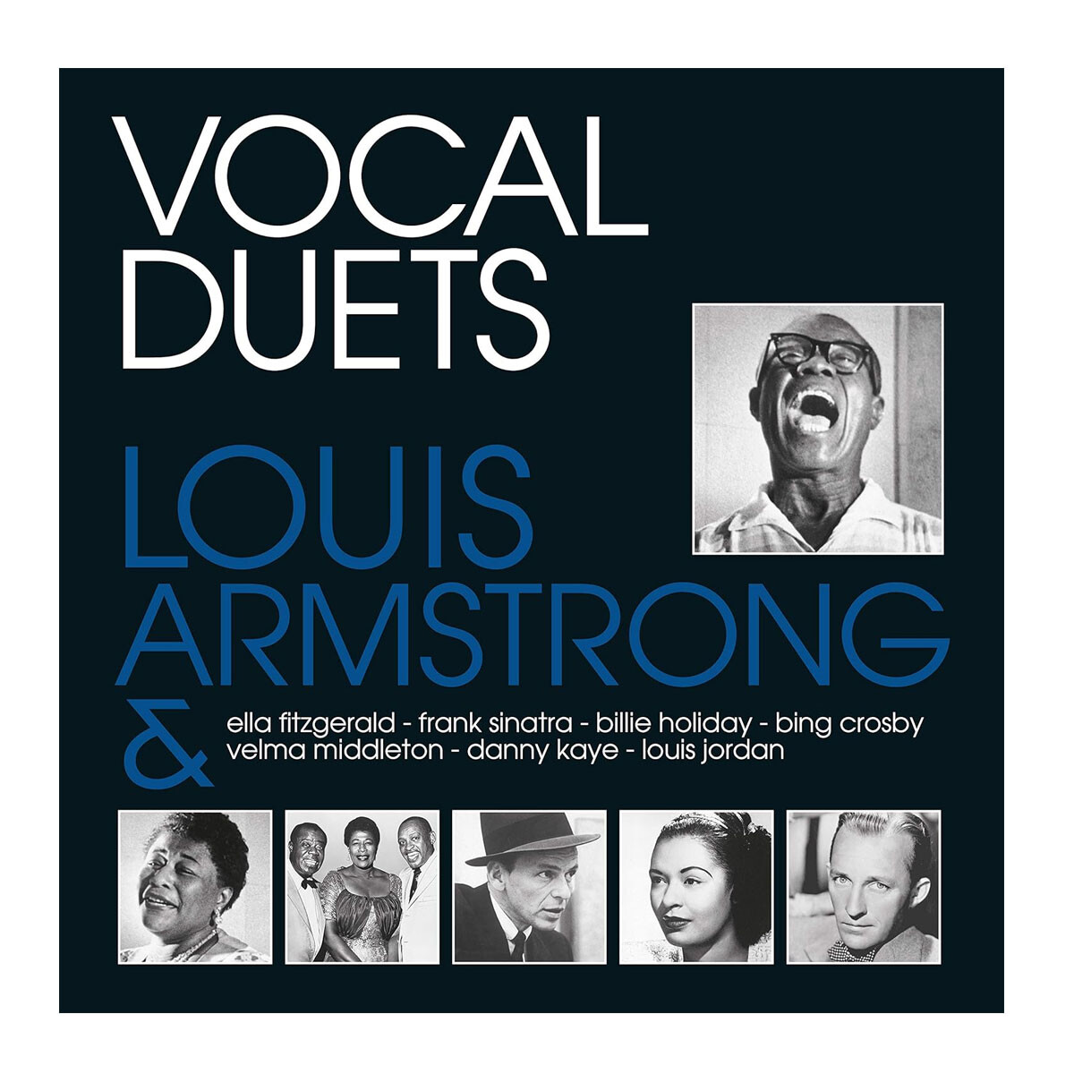 Armstrong,louis / Vocal Duets - Ltd 18gm Blue Vinyl - Lp 