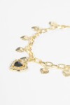 Pulsera cora dorado