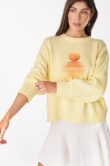 Sweater Reflejos Amarillo