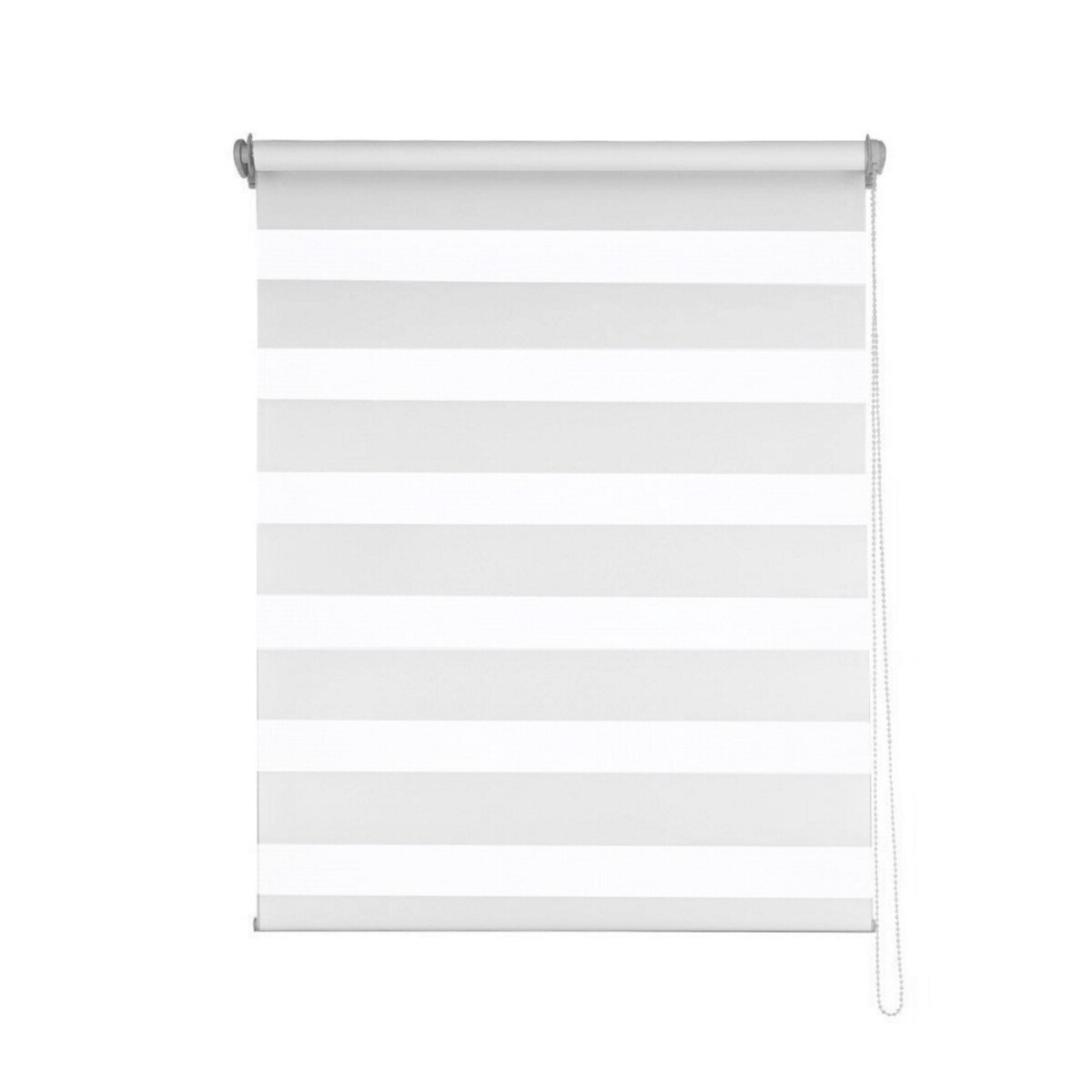 Cortina Roller Zebra Simple Lumax 1.6 X 2.1m Gran Calidad - Blanco 