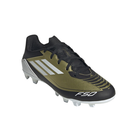 adidas F50 CLUB FxG MESSI Gold Metallic / Cloud White / Core Black