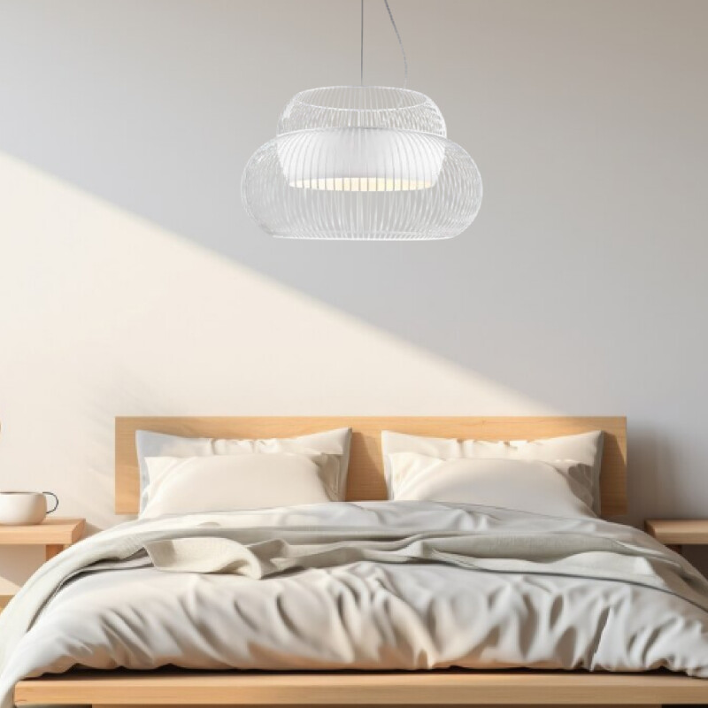 LUMINARIA COLGANTE SABINA Luminaria Colgante Sabina Blanca