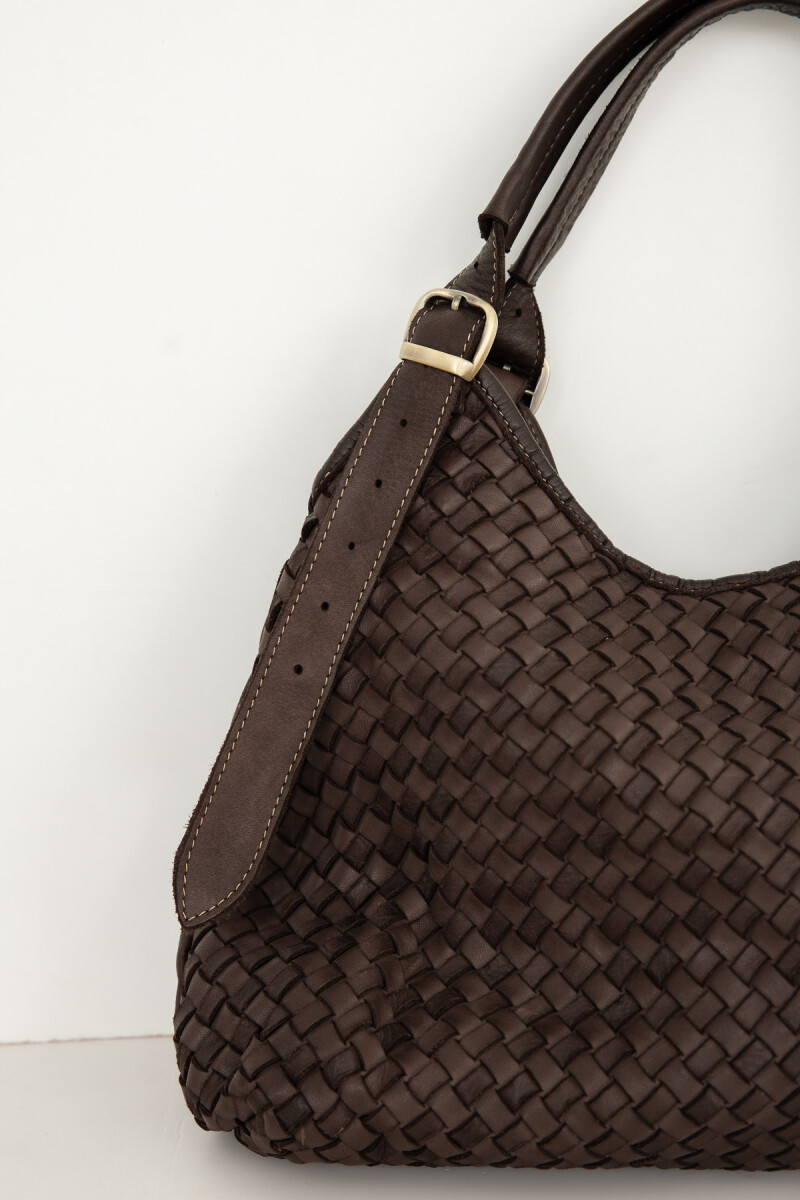 Raiz Leather Bag Marron