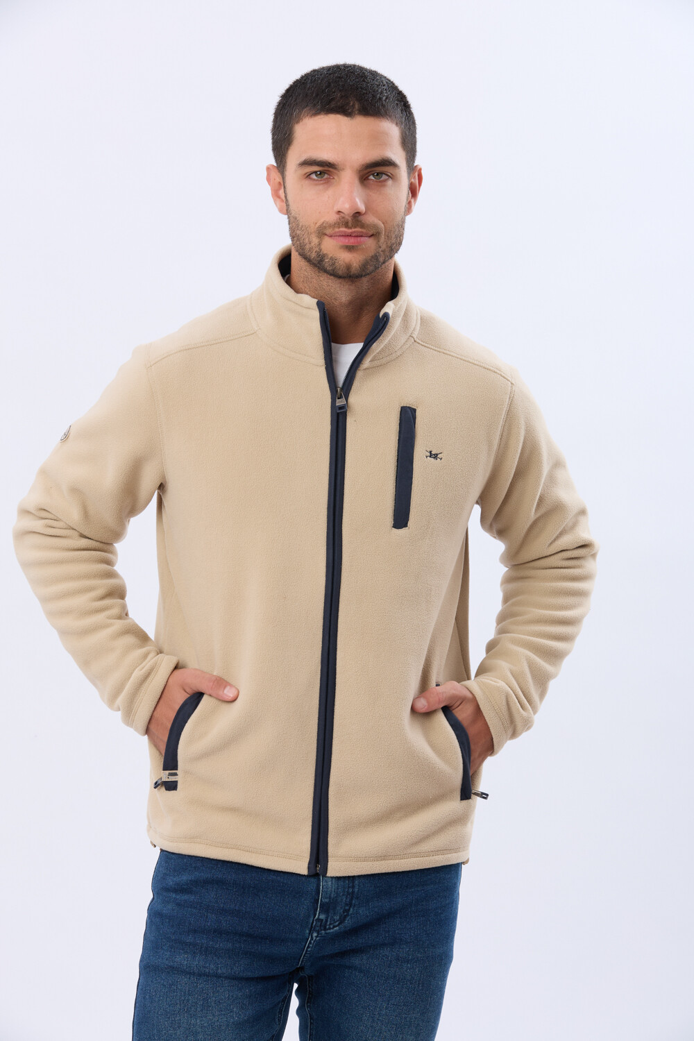CAMPERA POLAR DE ABRIGO Beige