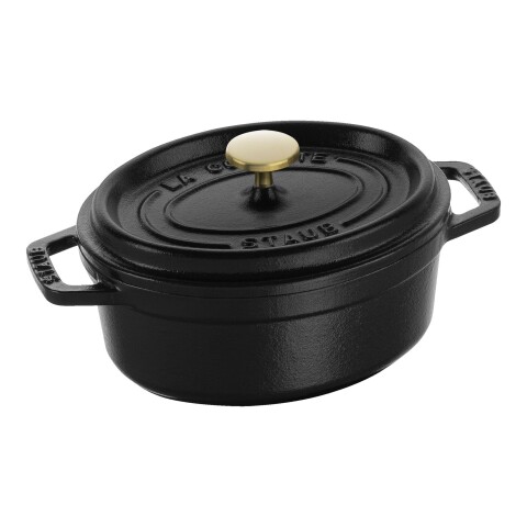 STAUB COCOTTE OVAL NEGRA 15 cm STAUB COCOTTE OVAL NEGRA 15 cm