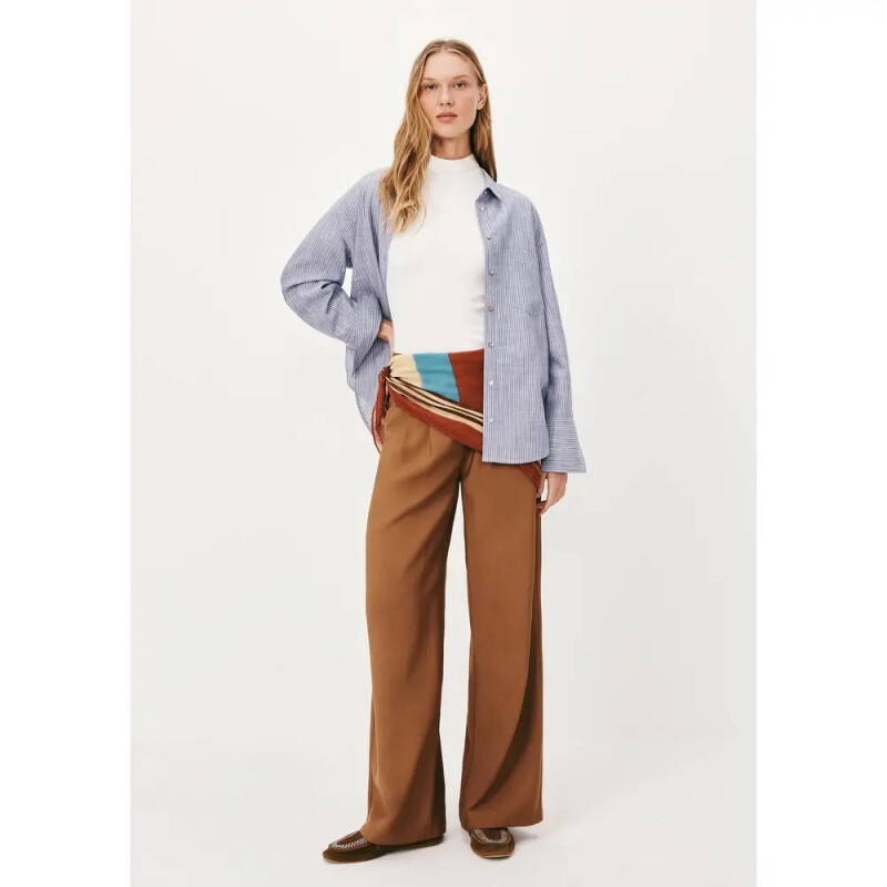 BLUSA MM FEM BEGE MESCLA