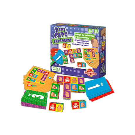Juego De Mesa Rapi Capi - Rapicapibara 777-145 Ub CELESTE
