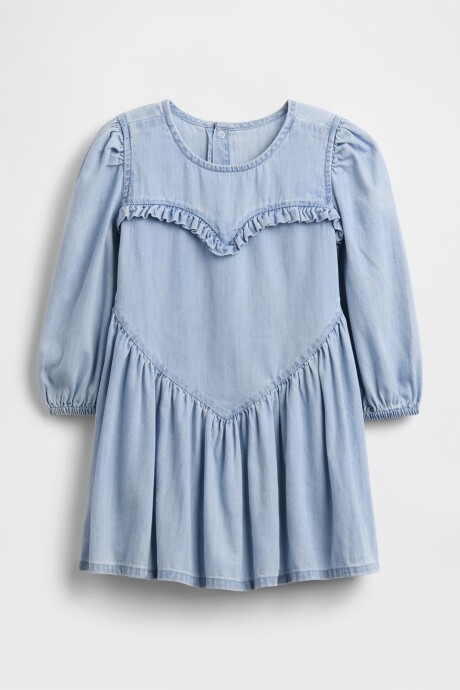 Vestido De Jean Toddler Niña Medium Wash