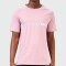 BOSS -Remera de algodón slim fit, BOSS Rosa