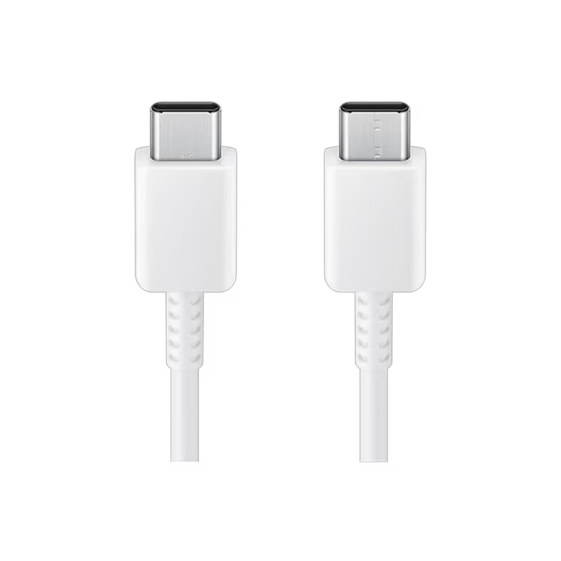 Cable original Samsung Tipo-C a Tipo-C 1.8 metros color blanco Cable Original Samsung Tipo-c A Tipo-c 1.8 Metros Color Blanco