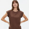 Remera Alismo Chocolate