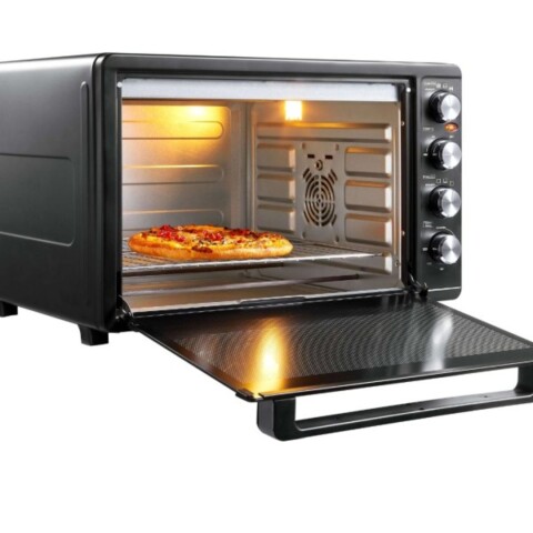 Horno Eléctrico Midea 55 Litros Negro con Convección MT55EAE-BK Horno Eléctrico Midea 55 Litros Negro con Convección MT55EAE-BK