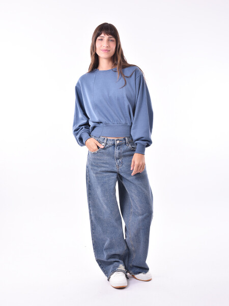 BUZO TEEN AZUL PIEDRA