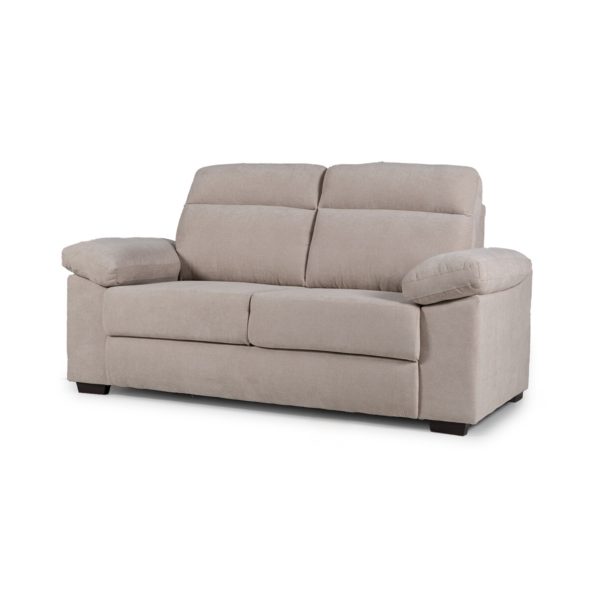 Sofá Owen - Tela Microfibra - 2 cuerpos - 12072 (Beige) 