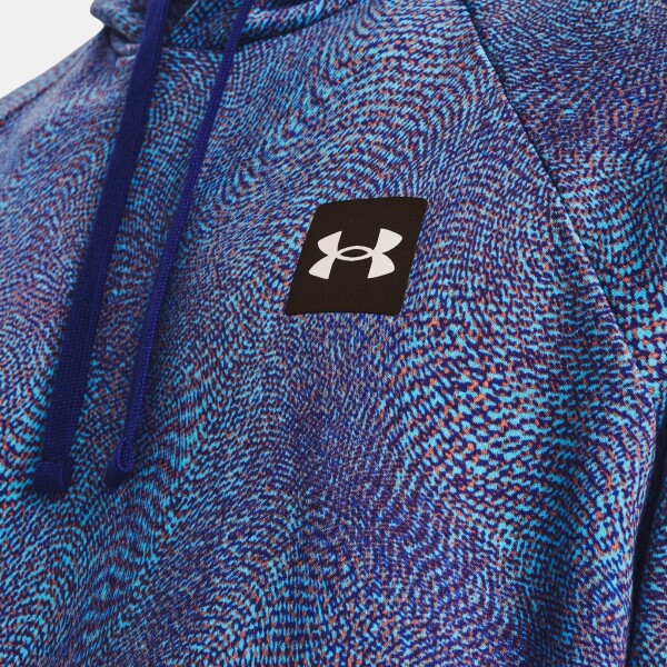 RIVAL FLEECE PRINTED - UNDER ARMOUR AZUL