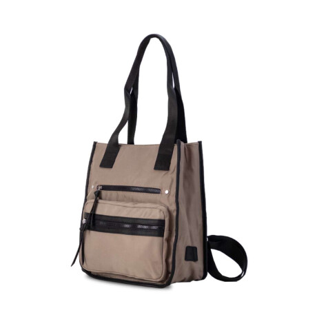 Mochila Cartera Creta Topo Oscuro