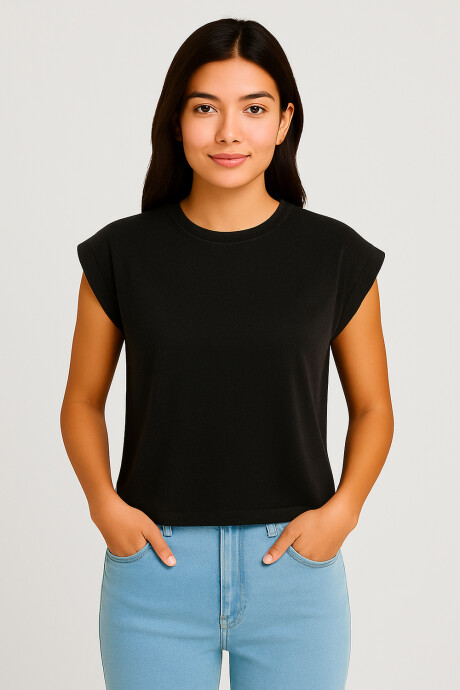 Remera Alisma Negro