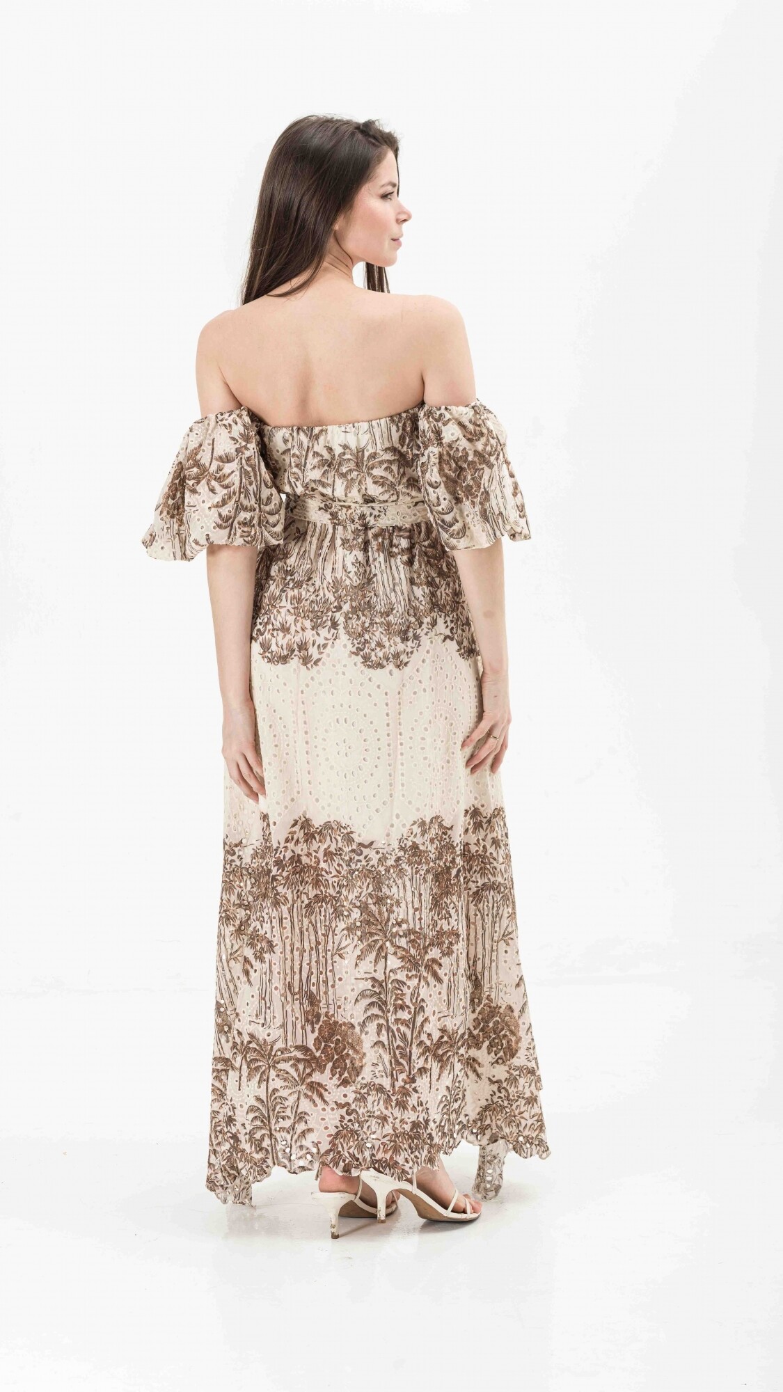 VESTIDO BRODERIE BEIGE