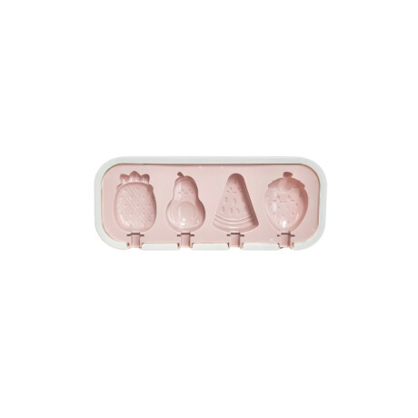 Molde de silicona para paletas heladas con formas Salmón
