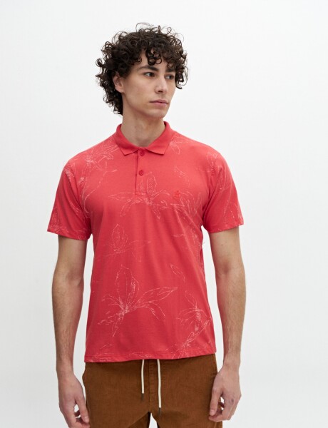 Remera polo Monk Tomate