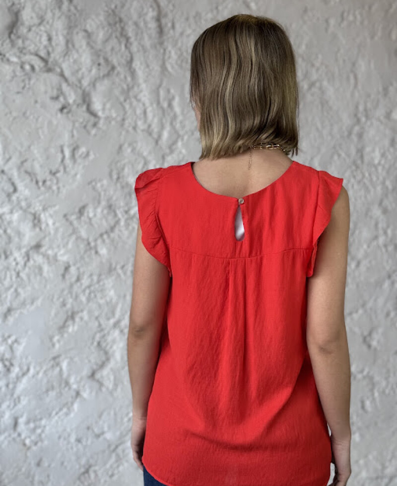 Blusa Valeria roja