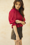BLUSA OFELIA MAXI RASPBERRY BLUSA OFELIA MAXI RASPBERRY
