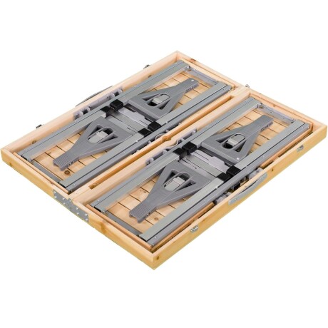 Mesa con Bancos Plegables Simil Madera 001