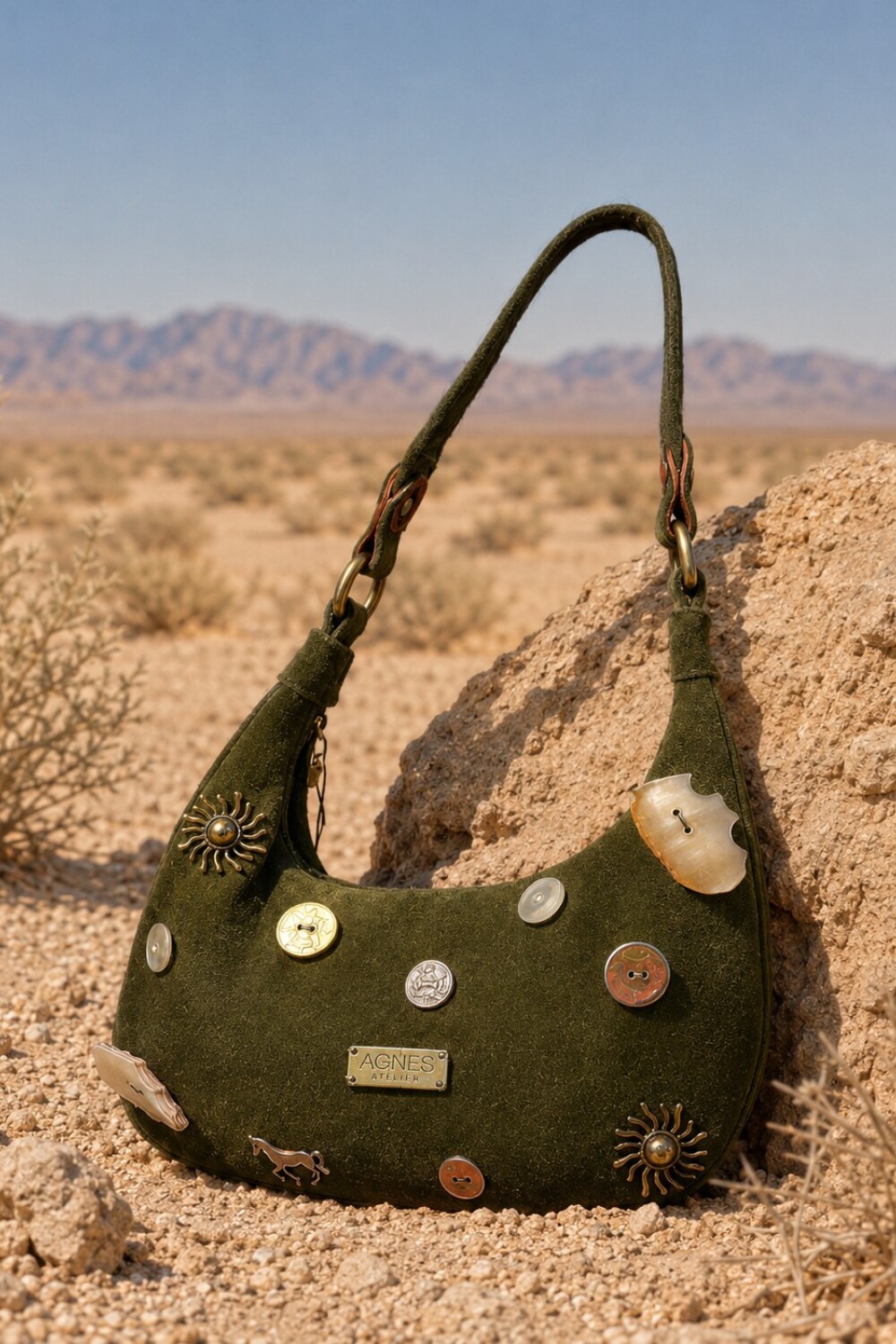Deleite Multi Tachas Bag Verde Musgo