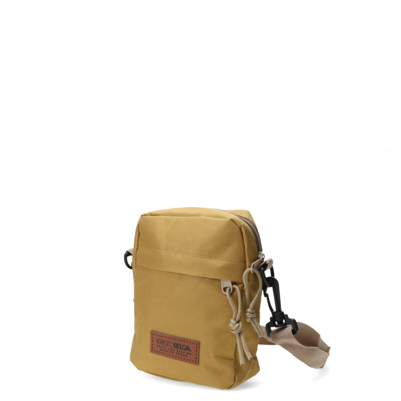 Cartera KristoBelga Oso Amarillo Mostaza