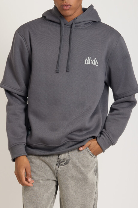 CANGURO S/C MONSTERA DIXIE Gris Oscuro