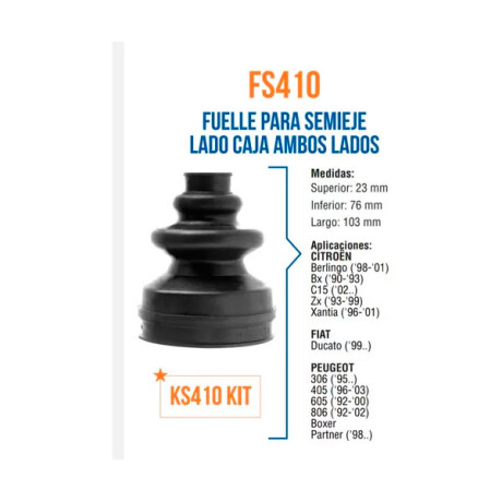 FUELLE CITROEN - PEUGEOT L-CAJA 106 205 306 PARTNER ML FUELLE CITROEN - PEUGEOT L-CAJA 106 205 306 PARTNER ML