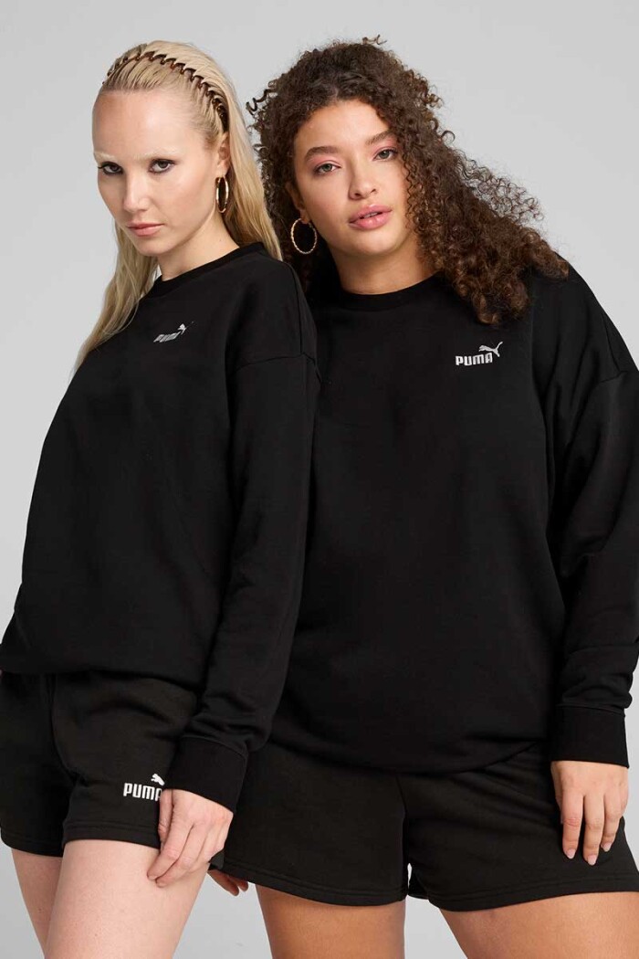 BUZO PUMA ML N1 LOGO RELAXED CREW Negro