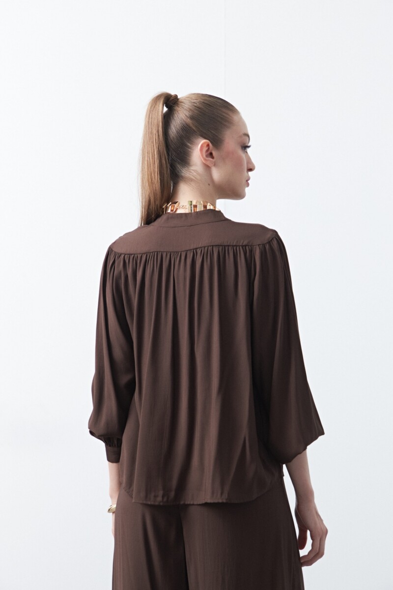 BLUSA SOHO Chocolate