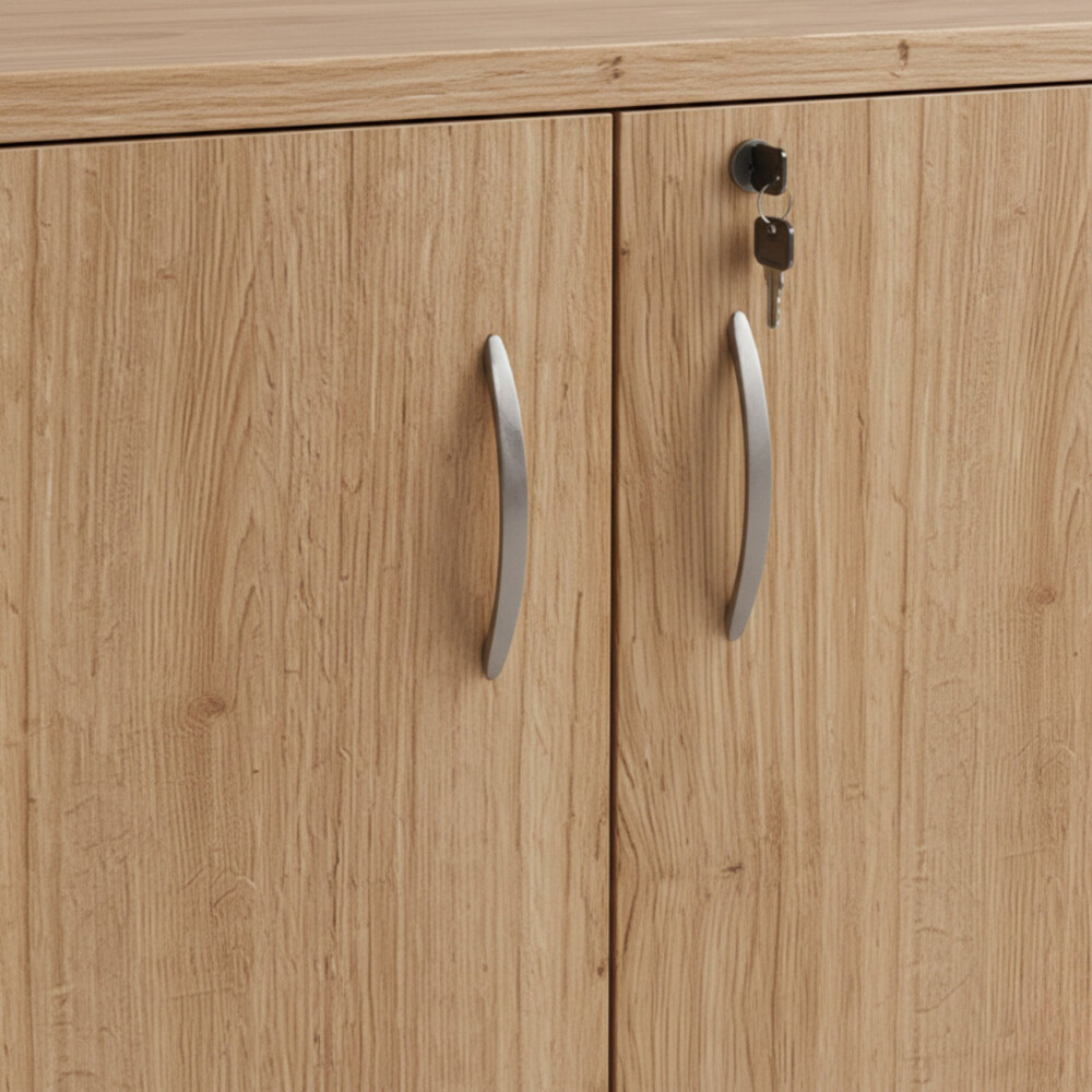 Armario bajo - Organizador con llave - Línea Oficina Corporativa Armario bajo - Organizador con llave - Línea Oficina Corporativa