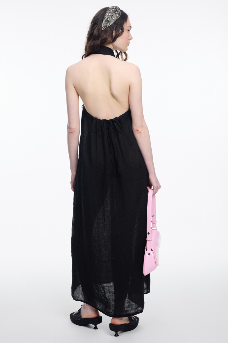 VESTIDO CAMISERO Negro