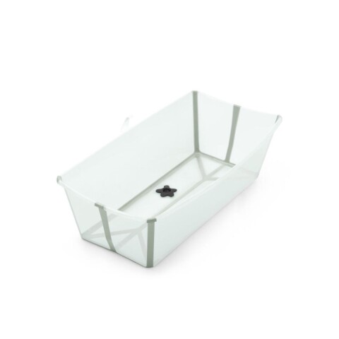 Baño Stokke Flexibath XL Plegable Transparente Verde
