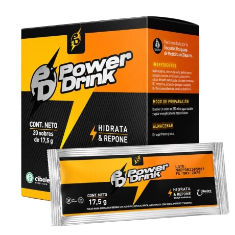 Power drink 20 sobres Cibeles Nutrition Power drink 20 sobres Cibeles Nutrition