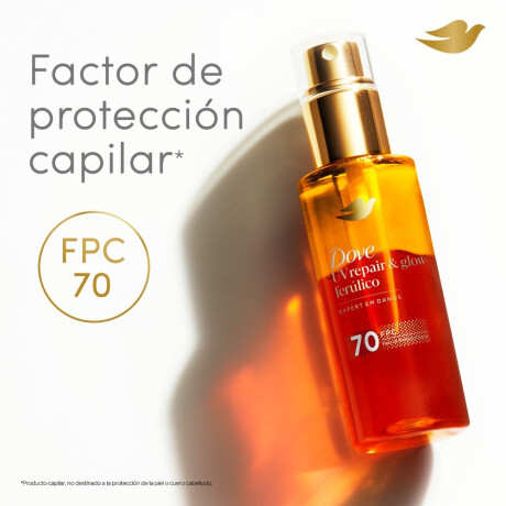 Óleo Capilar Dove Uv Repair & Glow + Ferúlico 110ml Óleo Capilar Dove Uv Repair & Glow + Ferúlico 110ml
