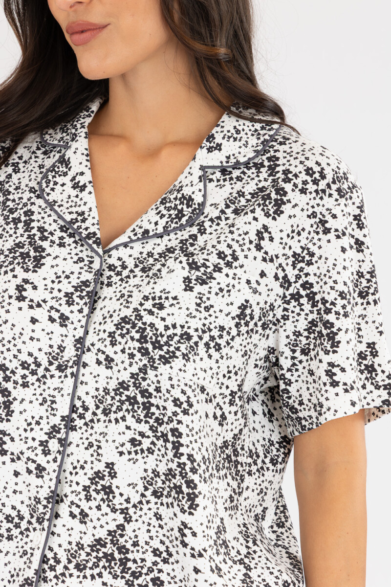 GREY DAISIES PJ GRIS